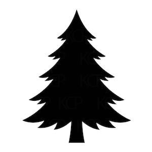 silhouette de pin au format SVG, silhouette de pin, motif de pin au format SVG, fichier de pin au format PNG, téléchargement numérique de pin, image vectorielle de pin