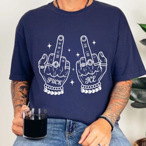 Fuck Ice PNG SVG, anti ice Anti-Trump Fuck Ice Png Svg, Abolish ICE Png, Human Rights Activist, Activism Apparel, Chinga La Migra Png