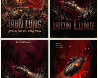 Iron Lung Poster 4er Set Exklusivangebot