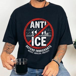 Fuck Ice PNG SVG, Svg anti-Trump Fuck Ice Png, abolir la glace Png, militant des droits humains, vêtements militants, Chinga La Migra Png
