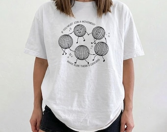 Comfort Colors Kiss All The Time Inspired Shirt, Concert Festival Disco Ball Graphic Tee