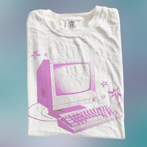 Retro Computer Shirt, 90s Y2K Shirt, STEM Teacher Gift, Funny Science Tee, Gamer T-Shirt
