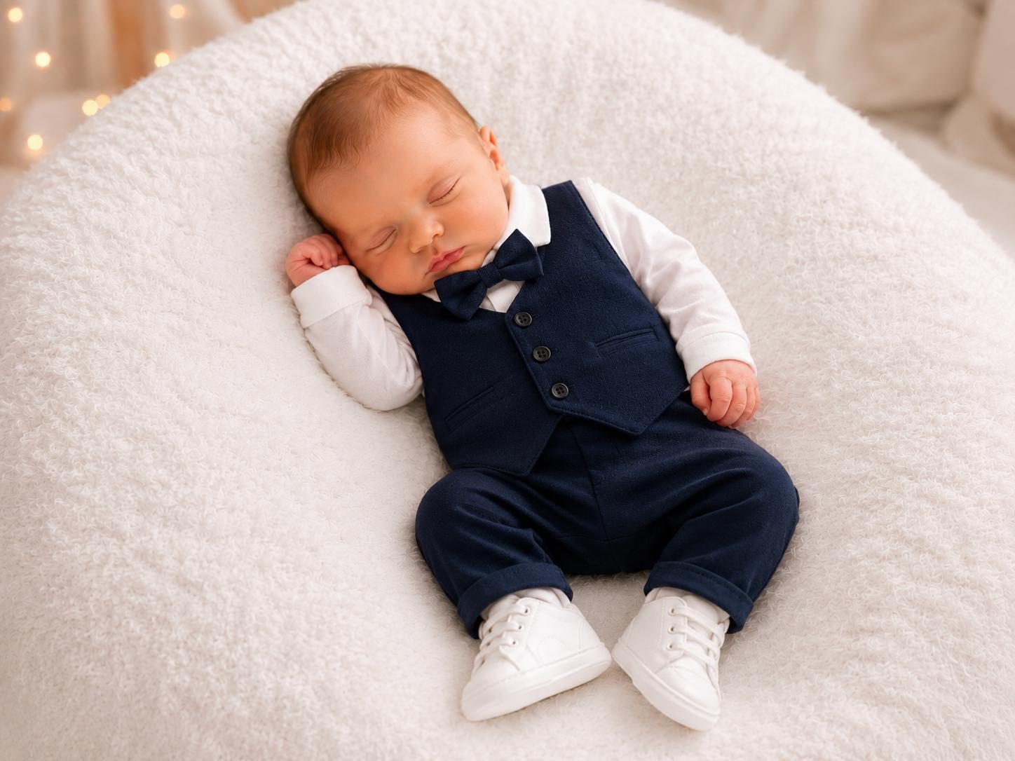newborn formal dress Baby Boy Suit, 3 Piece Outfit, Ring Bearer Suit, Baby Wedding Outfit, Christening Clothes, First Birthday Outfit, 0-24M SALE COLLECTION