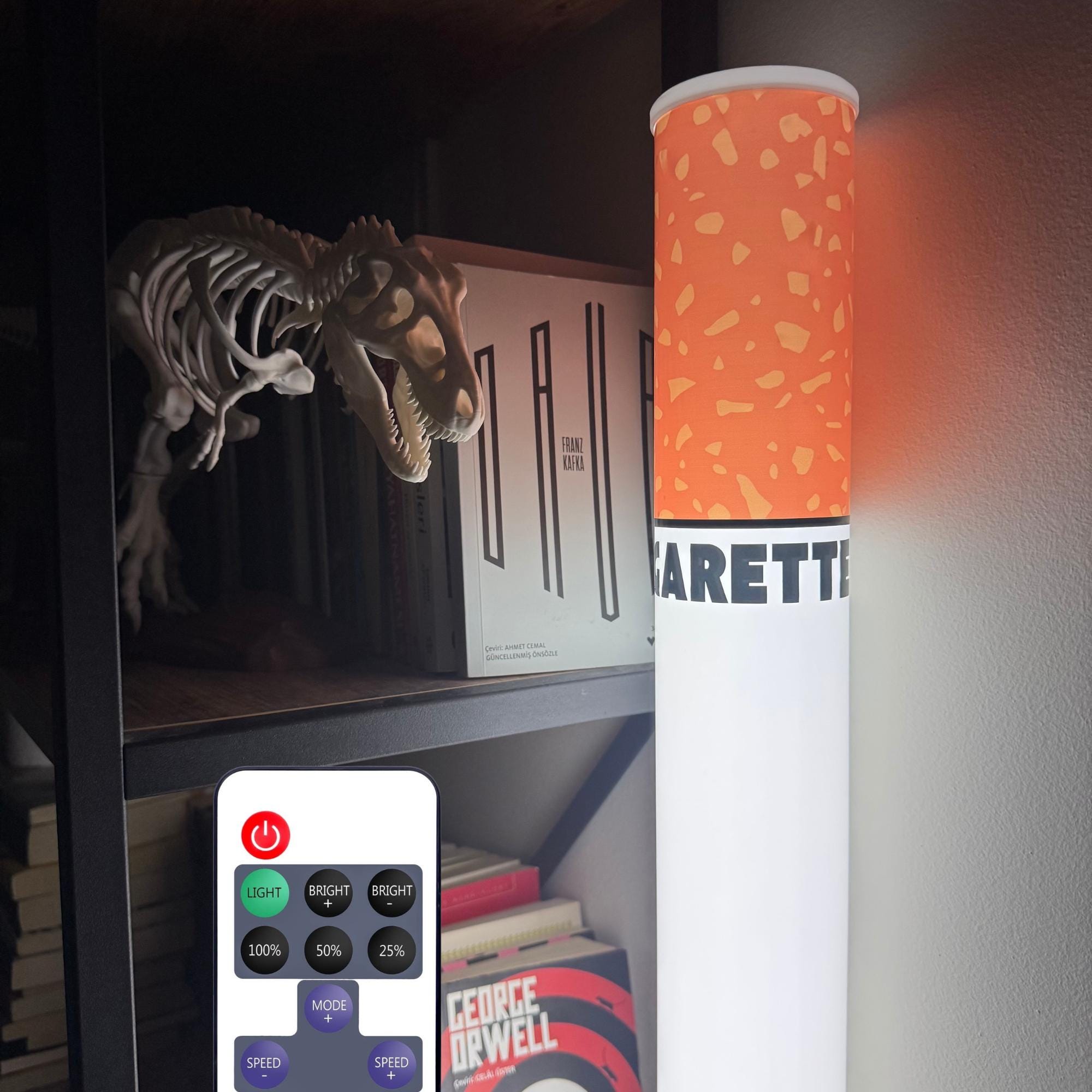 cigarette floor lamp Cigarette Floor Lamp: Retro Lamp With Ashtray, Vintage Bar Decor, Man Cave  Light, Jazz Club Decor, Fathers Day Gift
