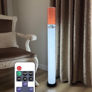 Giant Cigarette Floor Lamp: Vintage Marlboro Lighting for Office, Home & Bar Decor