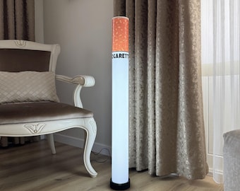 Lámpara de pie gigante con forma de cigarrillo: Lámpara retro Marlboro para la decoración de oficinas, salas de estar, hogares y bares.