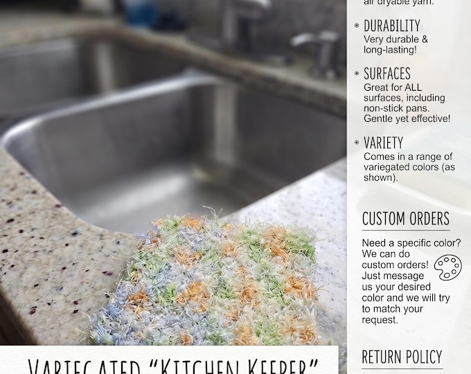 Upgrade Your Clean: Eco-Friendly, Heavy-Duty Handmade Scrubbies