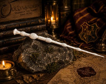 Elder Wand Replica Inspired Magic Wand – Handmade 3D Printed Wizard Collectible Prop
