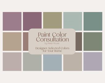 Paint Color Consultation | Personalized Interior Design Advice | Custom Color Recommendations
