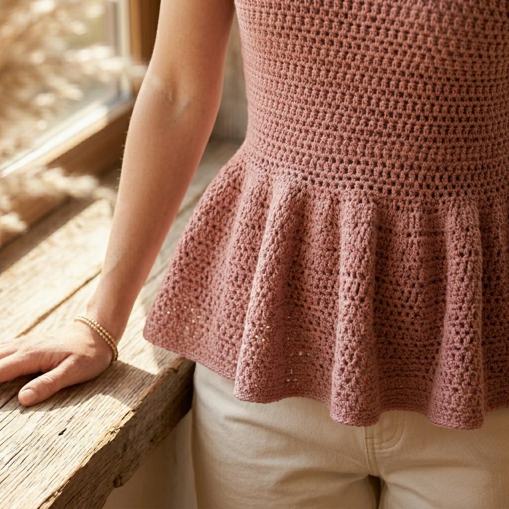 40 Crochet Blouse Patterns with Lace, Wraps, and Granny Squares 40 Crochet Peplum Blouse