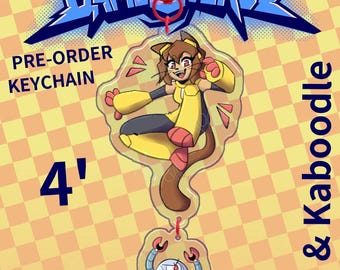 Llaveros con pegatinas de GAMEOVERSE Kit & Kaboodle (PREVENTA)