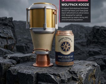 Porta-latas Arc Raiders Wolfpack
