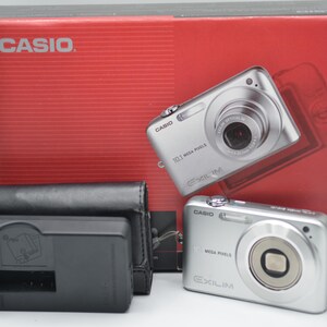 Câmera digital Casio Exilim EX-Z1050 – 10.1MP, zoom de 3x, testada e funcionando (na caixa)
