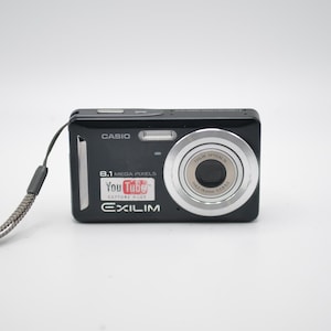 Casio Exilim EX-Z9 – sin probar – solo el cuerpo de la cámara – cámara digital compacta limpia