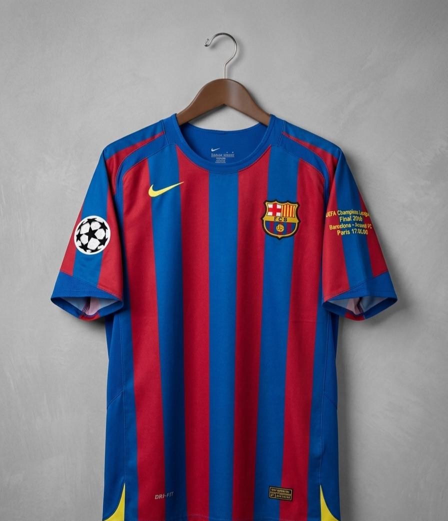 R*i様 【正規品】バルセロナ　2005-2006 ホームレプリカ Barcelona 2006 Jersey - Etsy