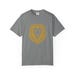 Golden Lion Head T-shirt | Minimal Animal Graphic Tee image 10