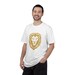 Golden Lion Head T-shirt | Minimal Animal Graphic Tee image 4