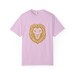 Golden Lion Head T-shirt | Minimal Animal Graphic Tee image 19