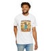 Smash the Savannah Capybara Pickleballer T-Shirt | Animal Sports Graphic Tee image 7