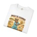 Smash the Savannah Capybara Pickleballer T-Shirt | Animal Sports Graphic Tee image 2