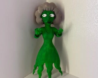 Ghost Maude Custom Die Simpsons Figur