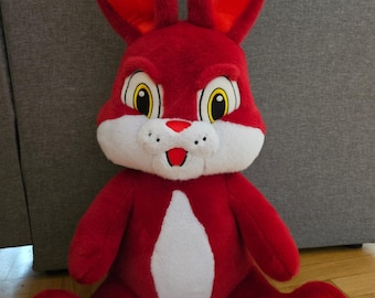 Handmade Cartoon Bunny Plush Toy – Stuffed Animal | Gift for Bunny Lovers