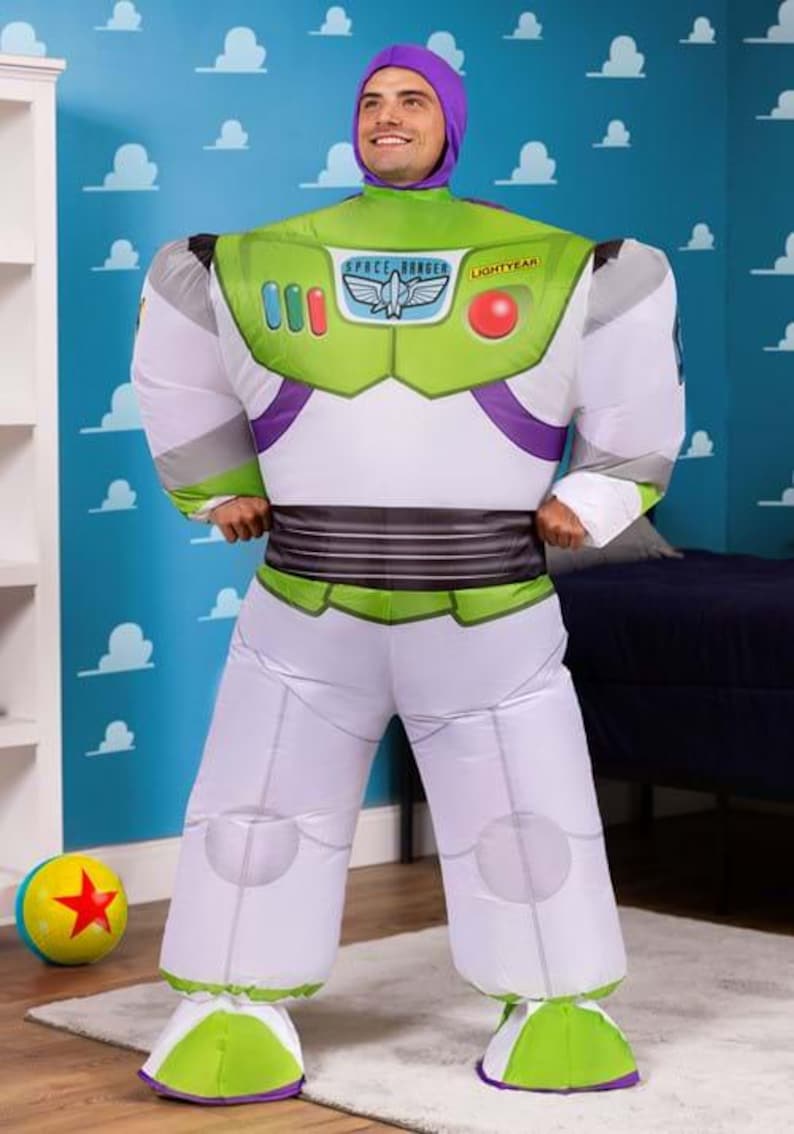 Disfraz inflable de Buzz Lightyear para adulto - Toy Story 4 imagen 2