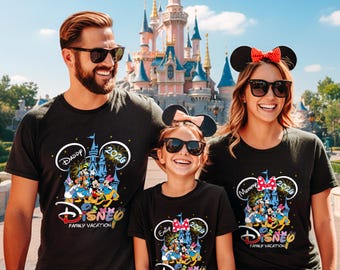 Custom Disney Trip 2026 Shirt, Disney Family Vacation Shirt, Disney Family Matching Shirt, Disney World Family Shirt 2026