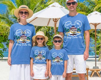 Personalized Disney Cruise 2026 Shirt, Custom Disney Family Matching Cruise Shirt, Disney Cruise Couple Tee, Disney Cruise Besties Tee