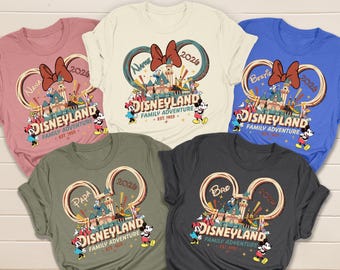 Custom Retro Disneyland Family Adventure Shirt 2026