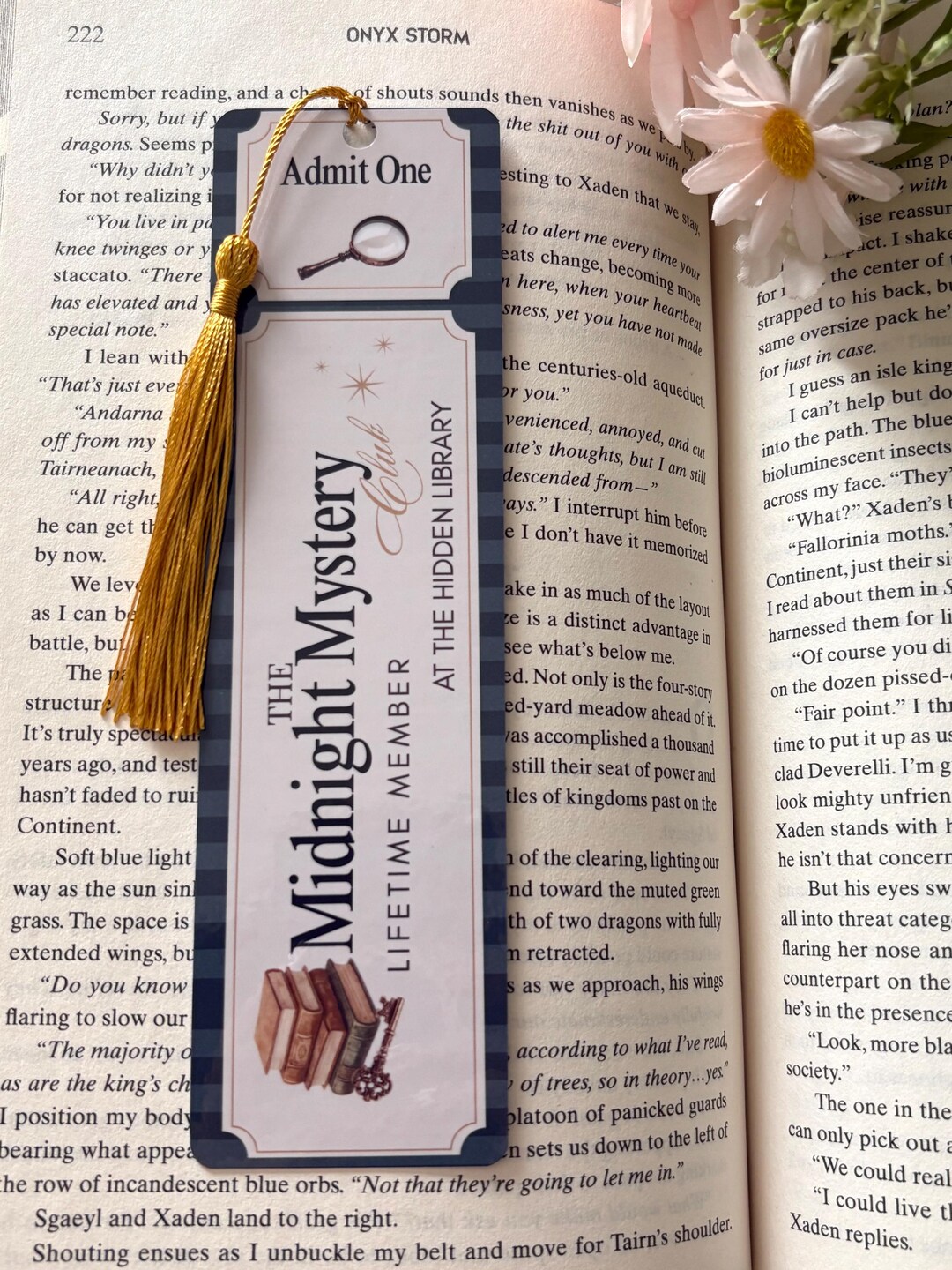 Mystery Reader Bookmark, Laminated Gift, Bookish Merch, Book Accessory ...