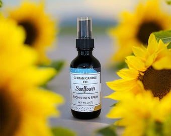 Scented room linen spray | long-lasting fabric mist for home