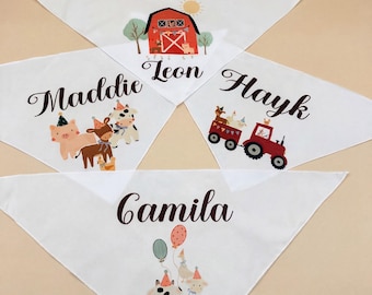 Aangepaste bandana's voor volwassenen en/of kinderen