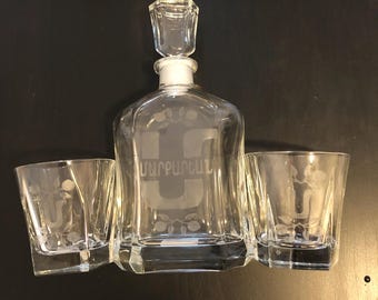 Custom Armenian Decanter