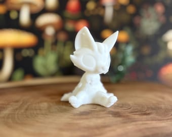 Anthro Wolf – Unpainted 3D Printed Fantasy Wolf Figure | Leylina Figurines