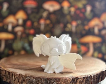 Fantasy Figures | Fairy Animals  | Unpainted | Choose Your Base | 3D Printed  | Leylina Figurines