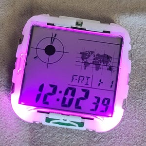 Royale 3299 Module with Color LED +REBATE Custom Casio AE1200WH Mod Flash Alarm