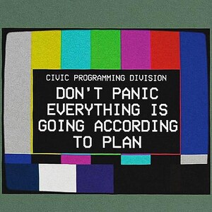 Don't Panic-hoodie - CIVIC PROGRAMMING DIVISION