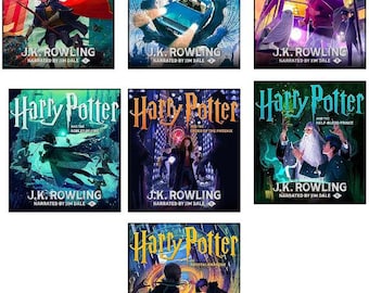 Harry Potter 1-7 Audio Books read by Stephen Fry  | English | Audiobooks