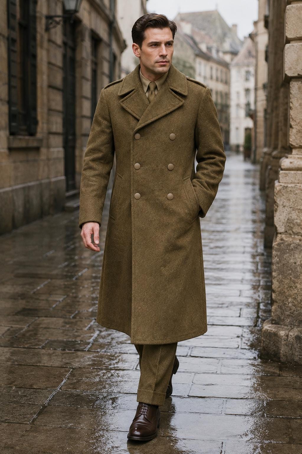 Ww2 army trench coat - Etsy 日本
