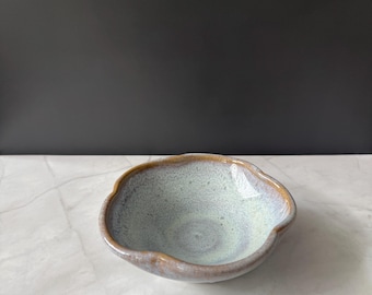 Handmade Ceramic Flower Bowl