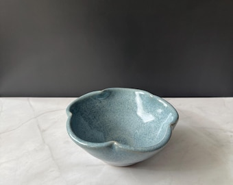 Handmade Ceramic Flower Bowl