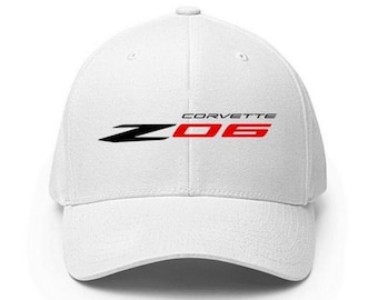 Chevrolet Corvette Z06 Logo Printed Hat Baseball Cap Adjustable