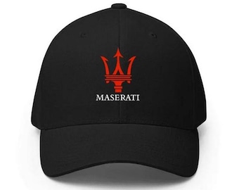 Maserati Racing  Logo Printed Hat Baseball Cap Adjustable