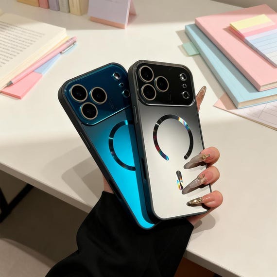 Matte Sparkle Magnetic Phone Case | iPhone 17-13 Pro Max, Wireless Charging Ready