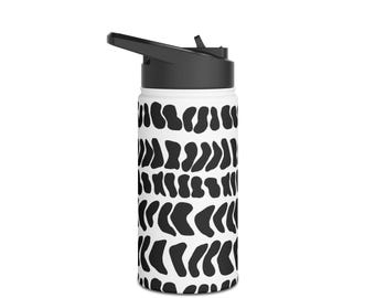 Botella de agua de acero inoxidable con diseño de cono hebreo