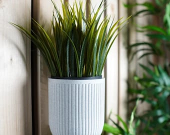 Mid-Century Vertical Wall Planter