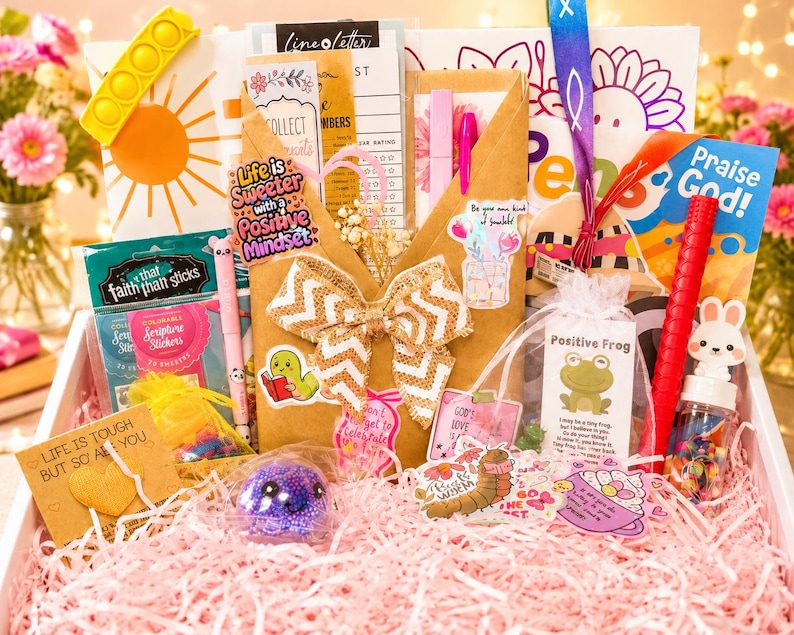 Tween Mystery Box | Christian Gift for Ages 8–12 | Faith-Based Book Bundle | Cozy Reading & Journaling Care Package image 6