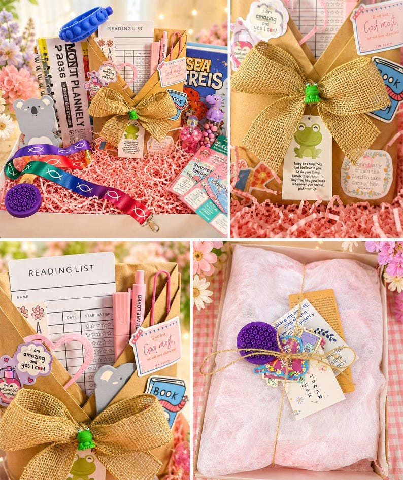 Tween Mystery Box | Christian Gift for Ages 8–12 | Faith-Based Book Bundle | Cozy Reading & Journaling Care Package image 9