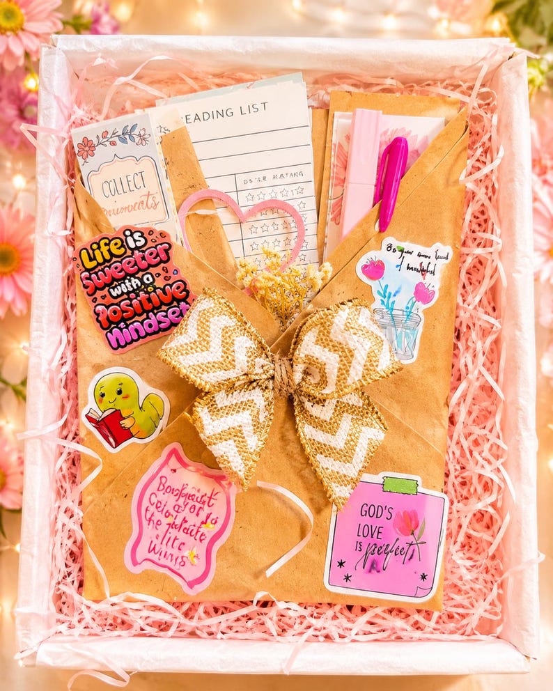 Tween Mystery Box | Christian Gift for Ages 8–12 | Faith-Based Book Bundle | Cozy Reading & Journaling Care Package image 10
